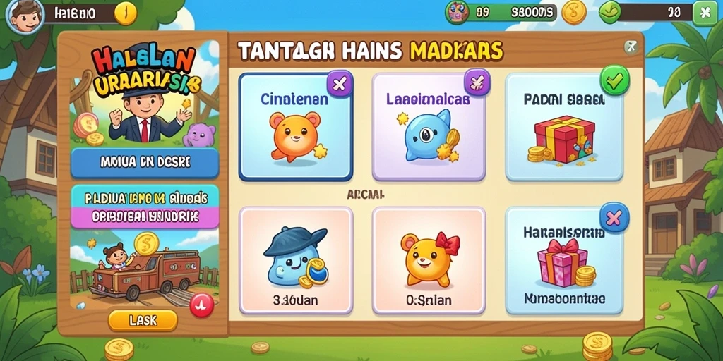 Tampilan antarmuka yang menarik dan mudah digunakan.