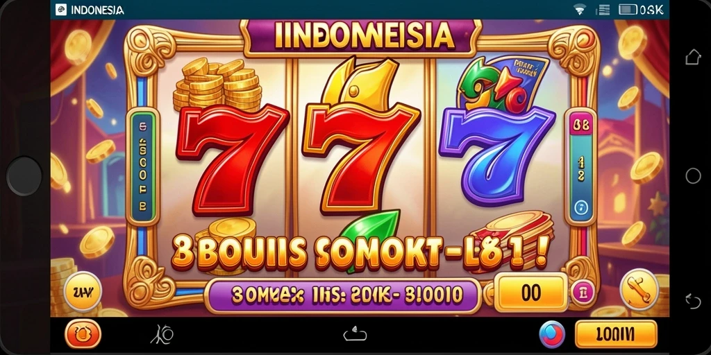 Tampilan antarmuka AN777 yang menarik dan modern.