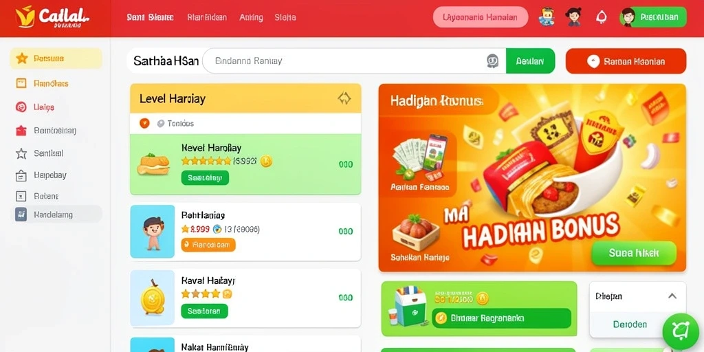 Tampilan antarmuka DEWAPOKER yang modern dan menarik.