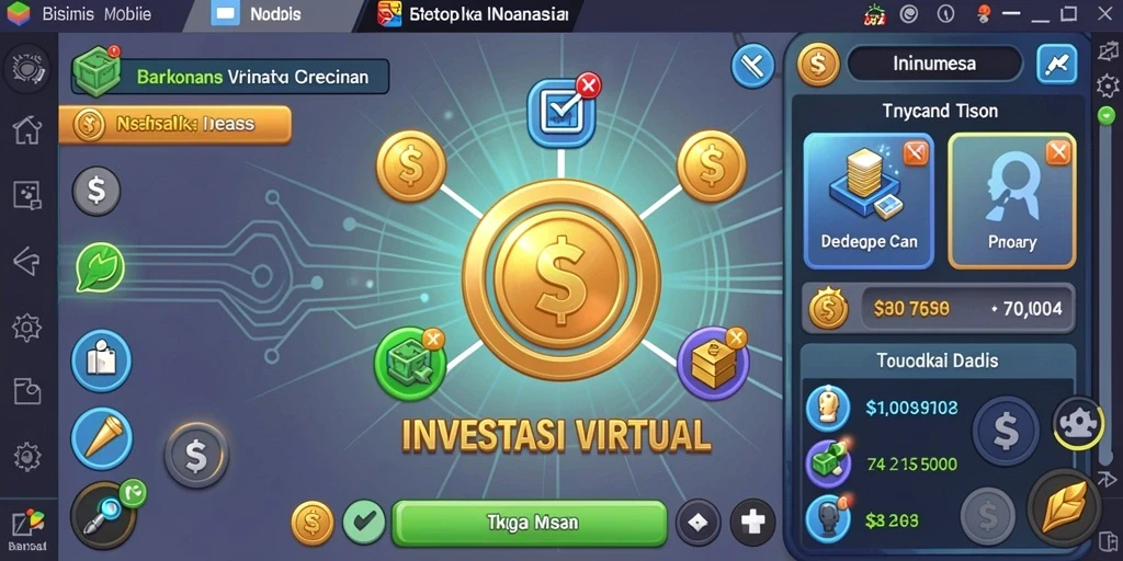 Screenshot menampilkan karakter utama DKK dalam aksi.