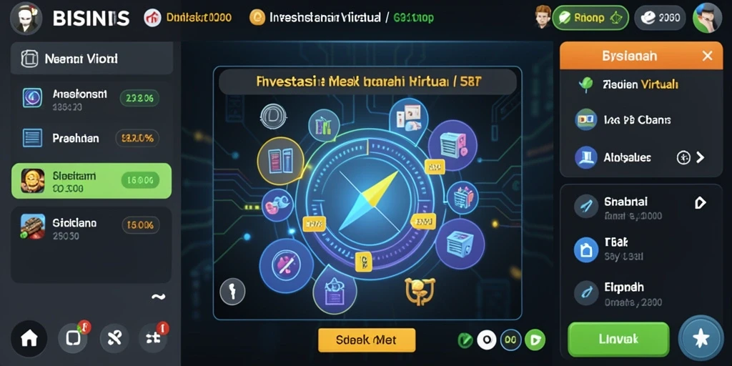 Tampilan grafis yang memukau saat memulai permainan.