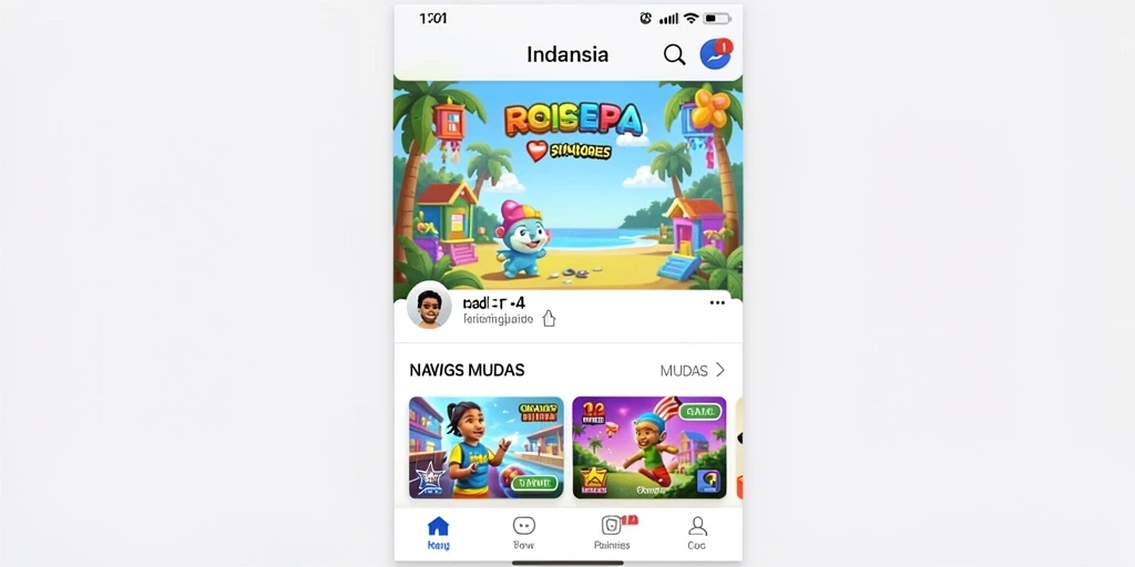 Tampilan antarmuka yang menarik dan mudah digunakan.