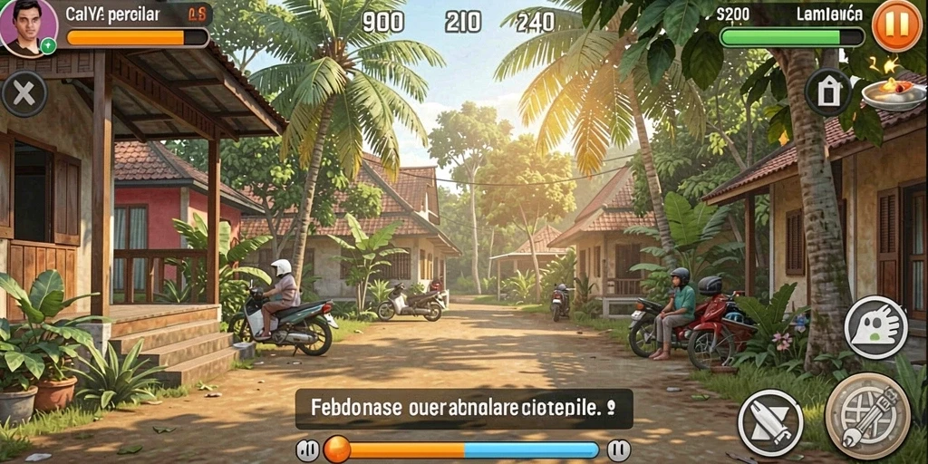 Tampilan antarmuka yang intuitif dan menarik.