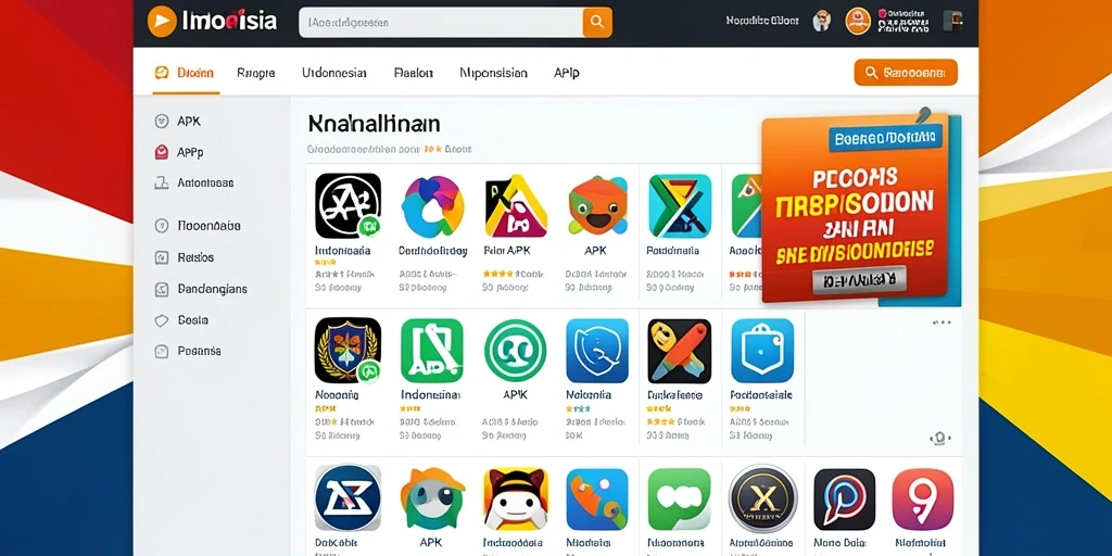 Tampilan antarmuka yang sederhana dan menarik.