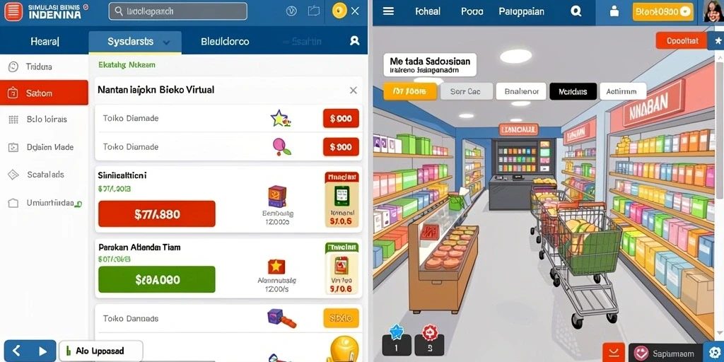 Tampilan antarmuka yang ramah pengguna dan menarik.